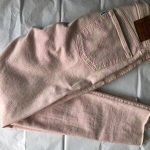 Levi's 501 S Light Pink acid wash 27